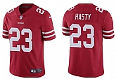Nike 49ers 23 JaMycal Hasty Red Vapor Untouchable Limited Jersey Dzhi,baseball caps,new era cap wholesale,wholesale hats